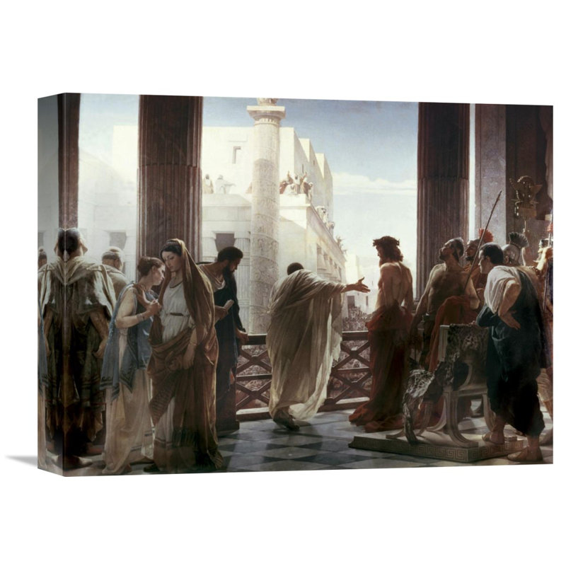 Global Gallery Ecce Homo By Antonio Ciseri Painting Print On