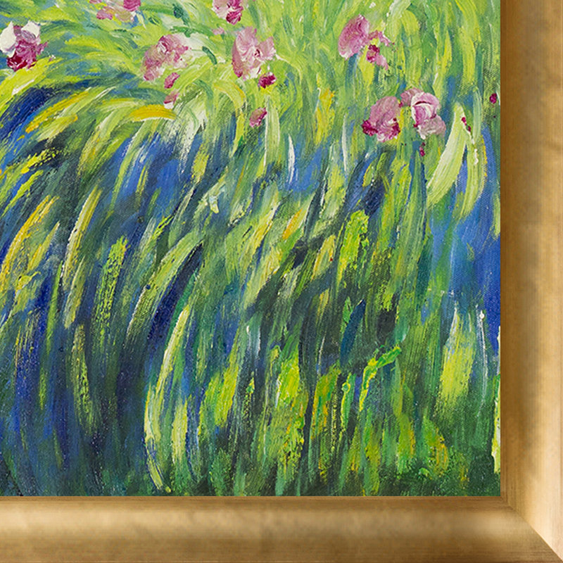Tori Home Irises 3 1914 1917 By Claude Monet Picture Frame