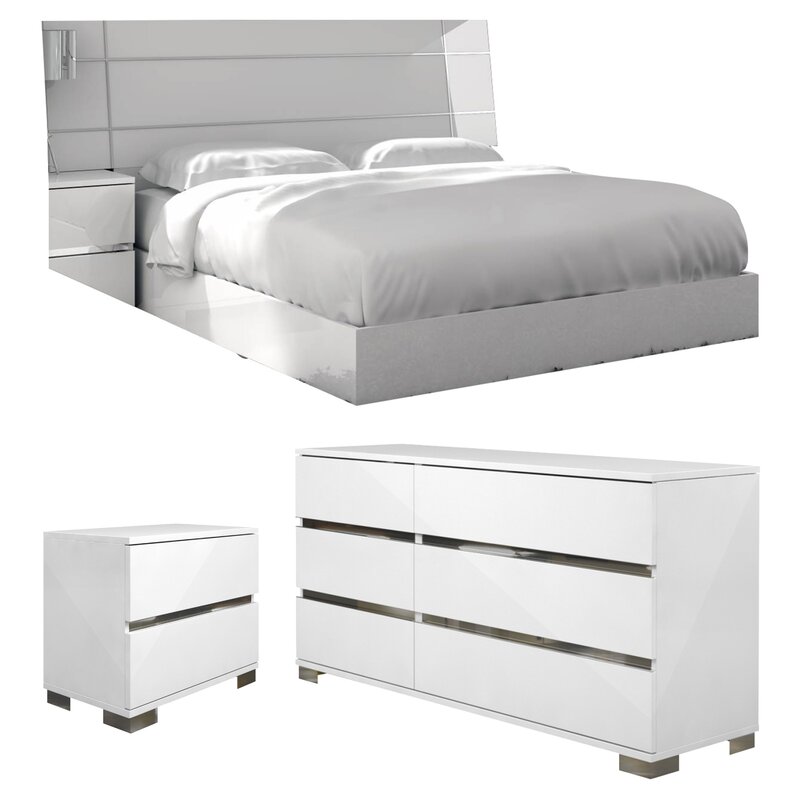 Brayden Studio® Salerno Standard Configurable Bedroom Set ...