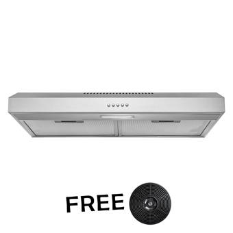 Ancona Hotte Sous Un Meuble A Conduit 29 Po 325 Cfm En Argent Slim Et Commentaires Wayfair Ca