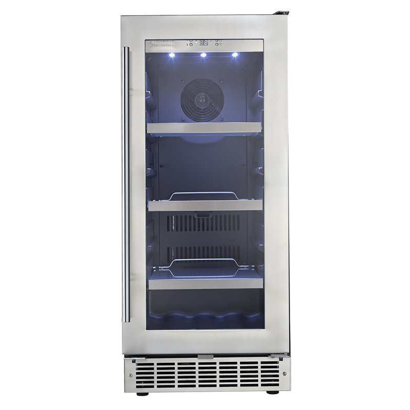 Danby Silhouette 66 Can And 8 Wine Bottle 15 Undercounter Beverage Refrigerator Wayfair