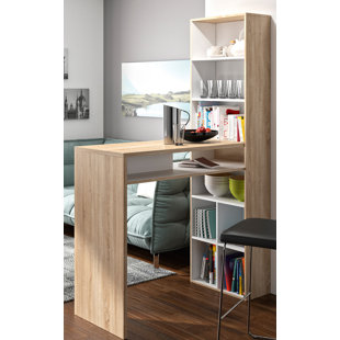 Delvale Desk With Bookcase by Latitude Run Great Reviews