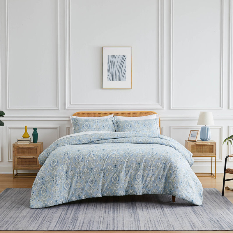 Grace Duvet Cover Set Size: Twin Duvet Cover + 1 Standard Sham