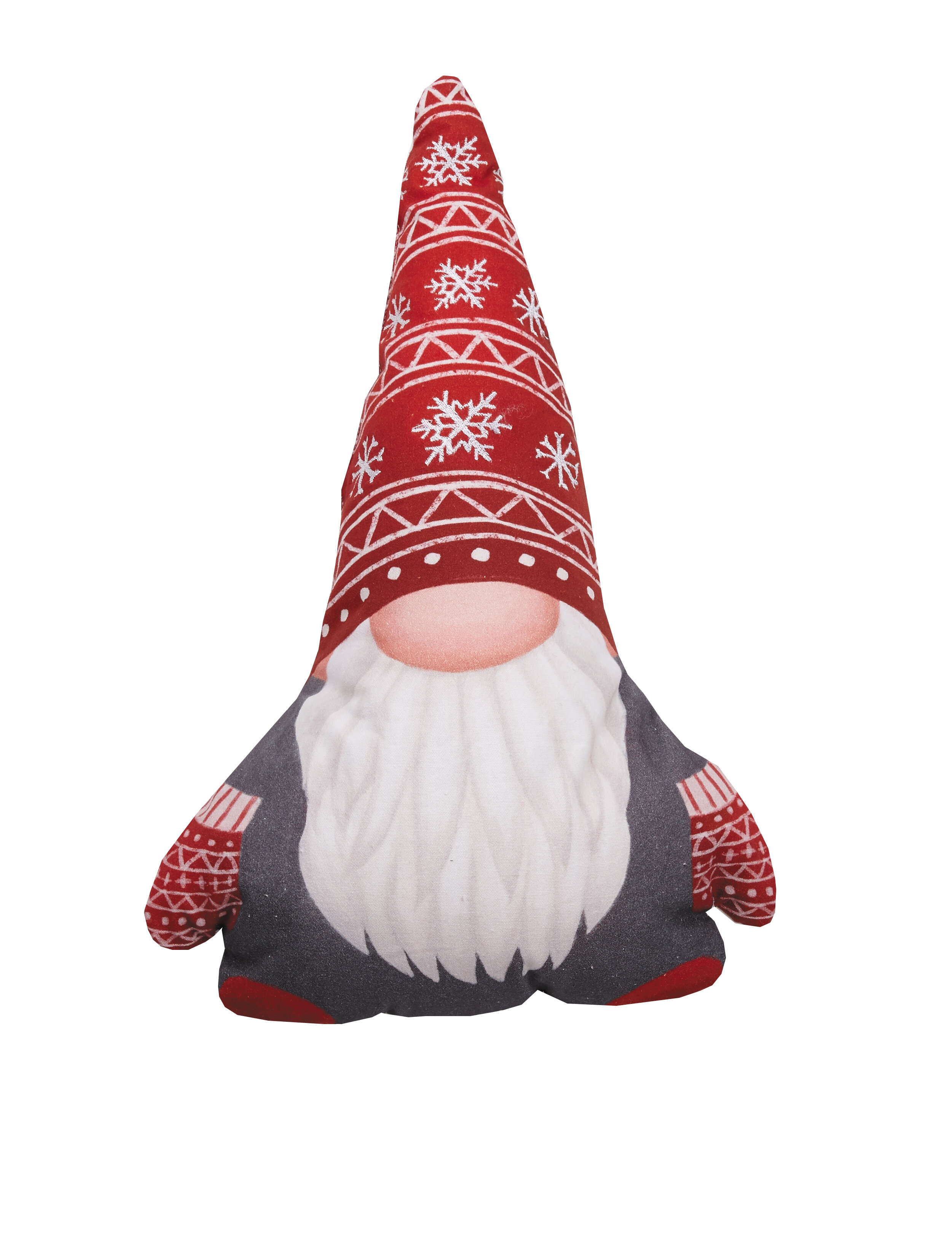 Download The Holiday Aisle Fleckenstein Christmas Gnome Shaped Cotton Throw Pillow Reviews Wayfair