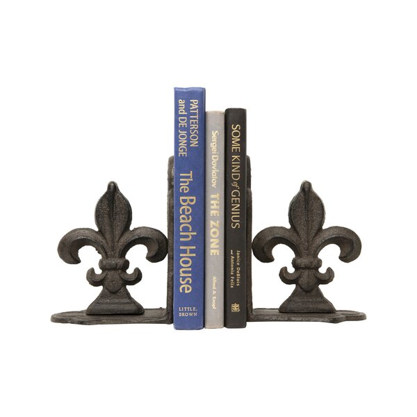 Industrial Gear Heavy Iron Book Ends ~ Movable Crank Steampunk Vintage Sculpture 