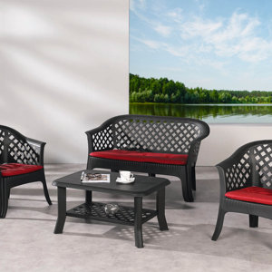 4-tlg. Lounge-Set Alassio von Garten Living