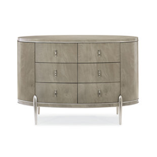 Dresser Legs Wayfair Oval 6 Drawer Dresser With Legs