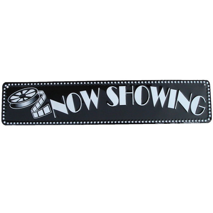 Winston Porter Esparza Now Showing Tin Movie Theater Film Reel
