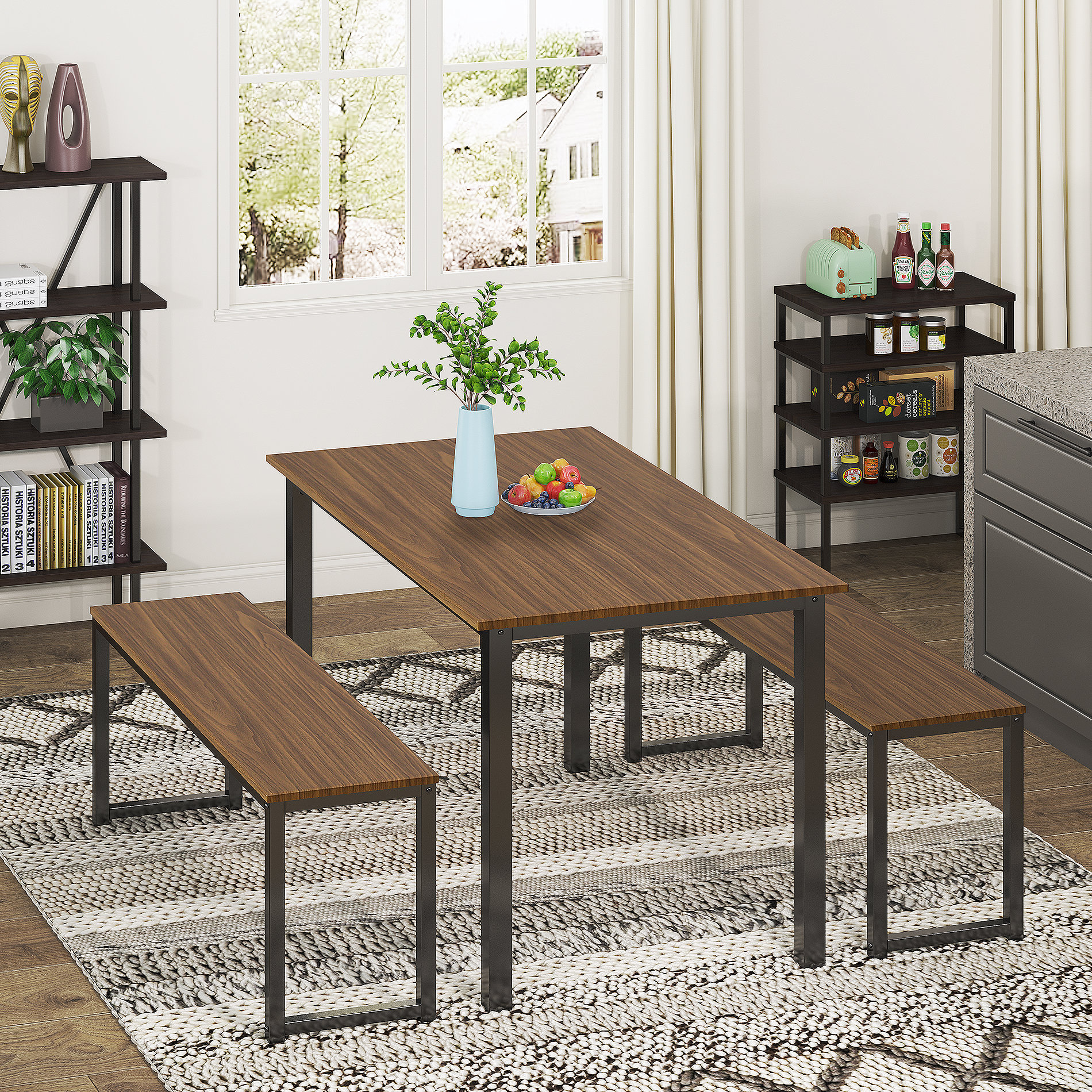Latitude Run Annona 3 Piece Dining Set Wayfair