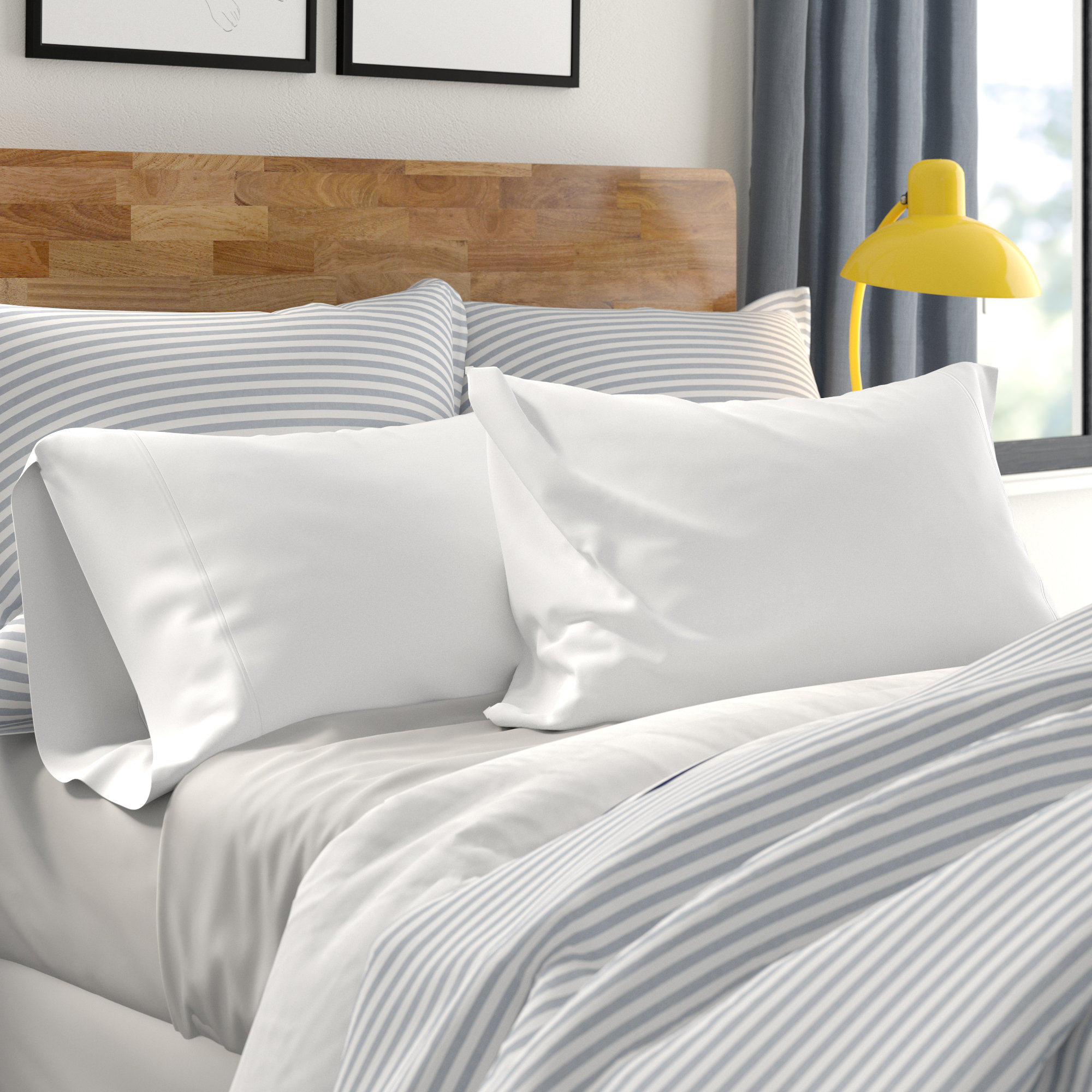 white egyptian cotton pillowcases