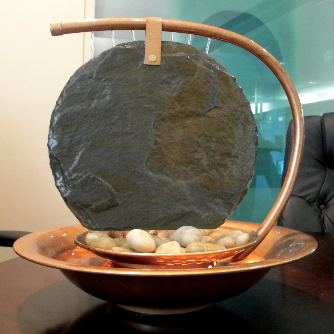 Bluworld Moonshadow Metal Tabletop Fountain With Light Reviews Bluworld Moonshadow Metal Tabletop Fountain With Light Reviews Wayfair