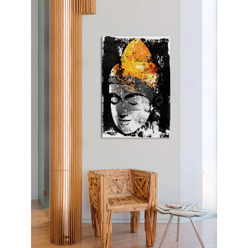 Marmont Hill Buddha Black Gold By Rick Martin Painting Print On