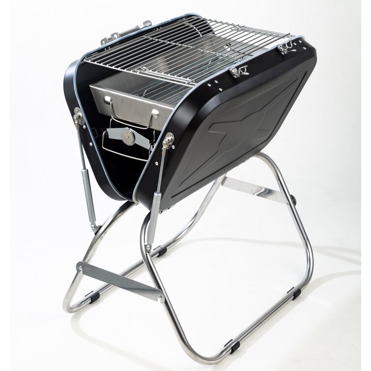 Modern Luxe 24" Portable Charcoal Grill | Wayfair