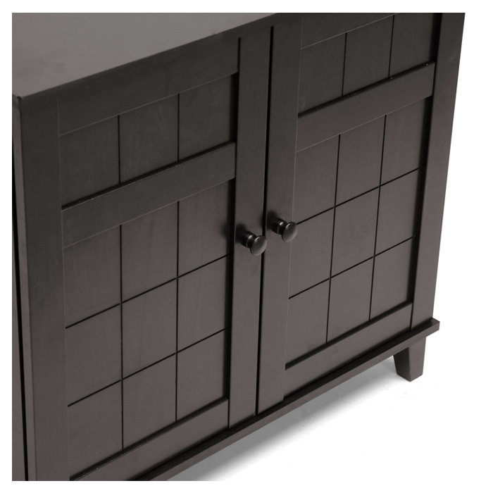 Zipcode Design Wood 12 Pair Shoe Storage Cabinet Reviews Wayfair