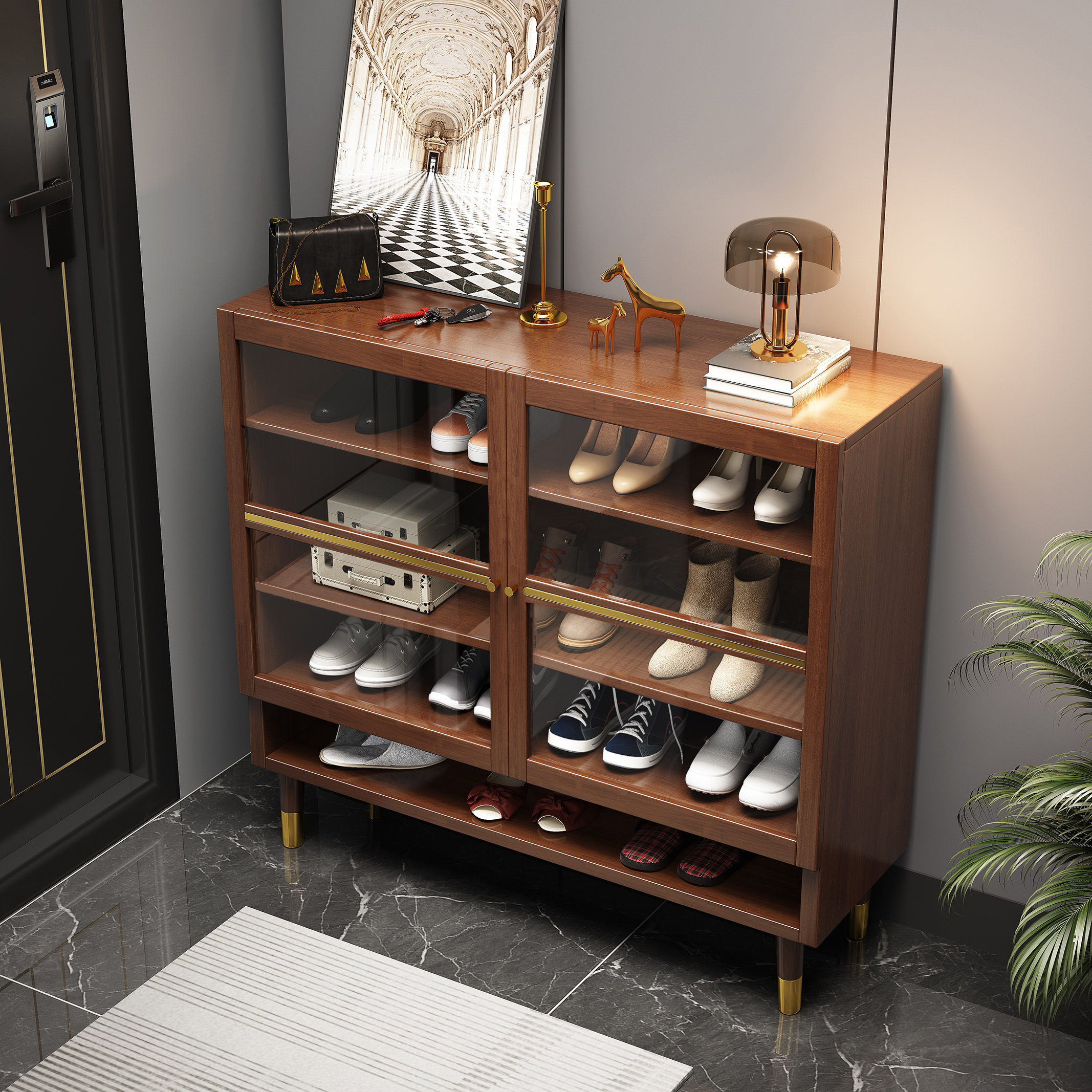 Everly Quinn 20 Pair Shoe Storage Wayfair Canada