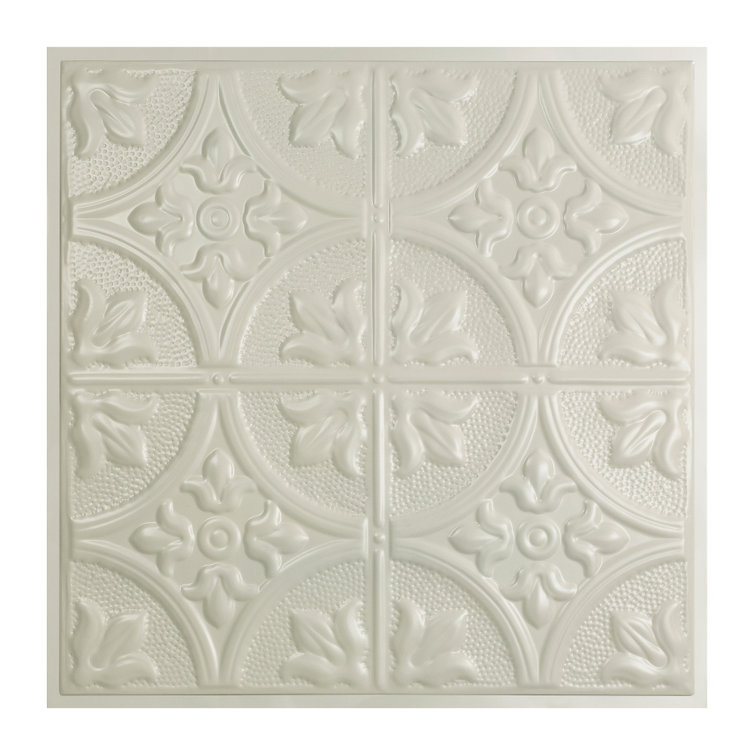 pic Antique White Tin Ceiling Tiles wayfair