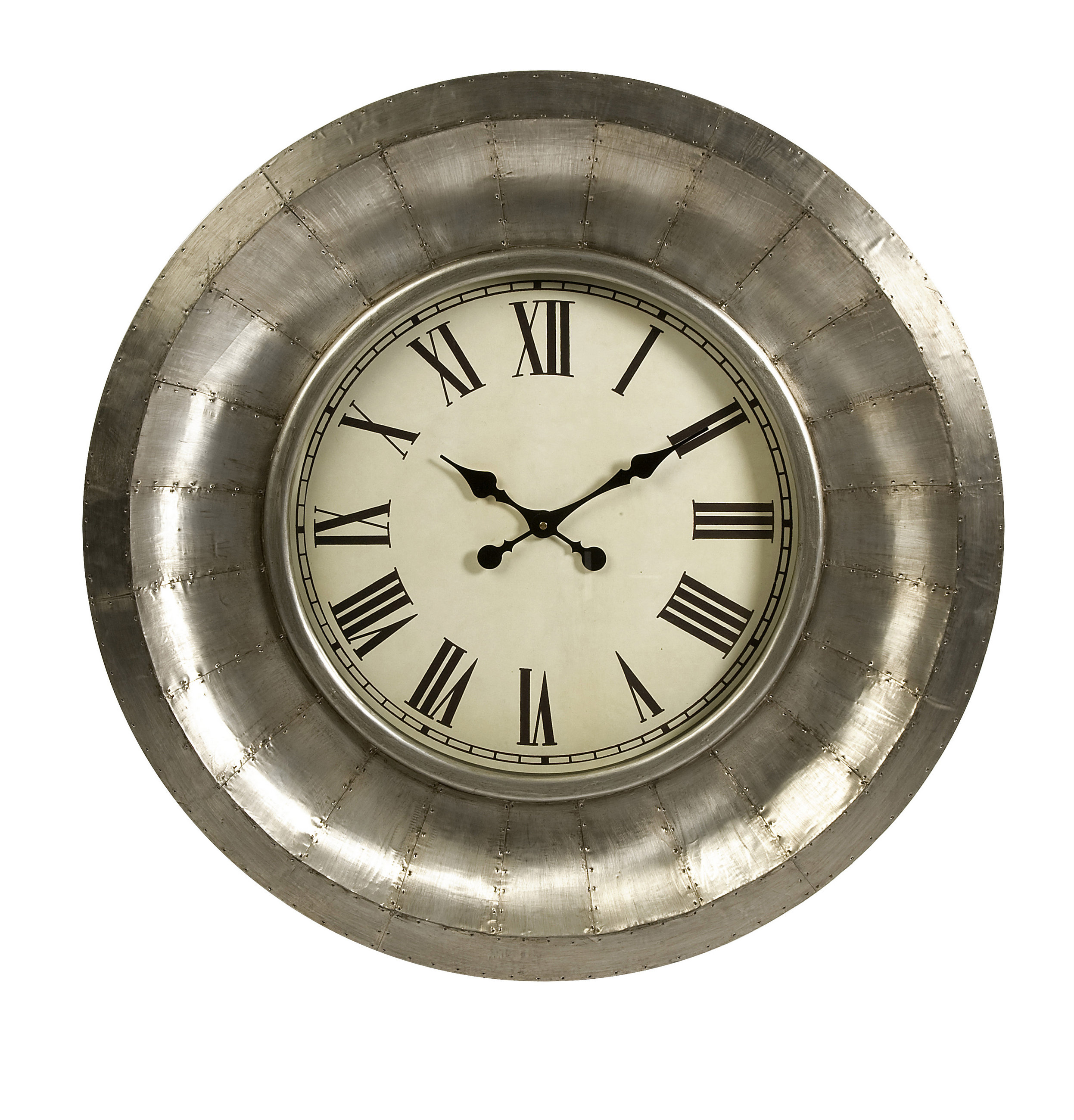 Darby Home Co Oversized Sonnier 33 25 Wall Clock Wayfair