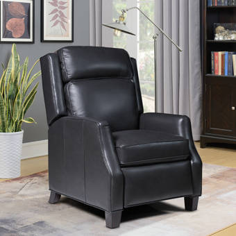 bipasha genuine leather manual recliner