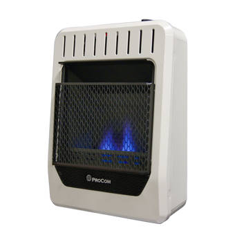 Procom Heating Dual Fuel Ventless Plaque Natural Gas And Propane