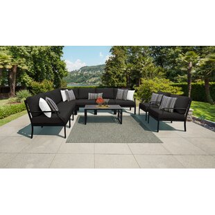 10 Piece Patio Furniture Wayfair