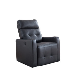 Teal Leather Recliner Wayfair Save