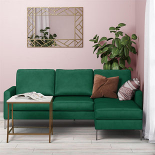 Seafoam Green Sectional Wayfair Quickview Blue Gray Green