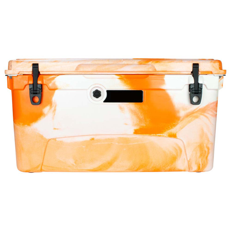 orange ice chest