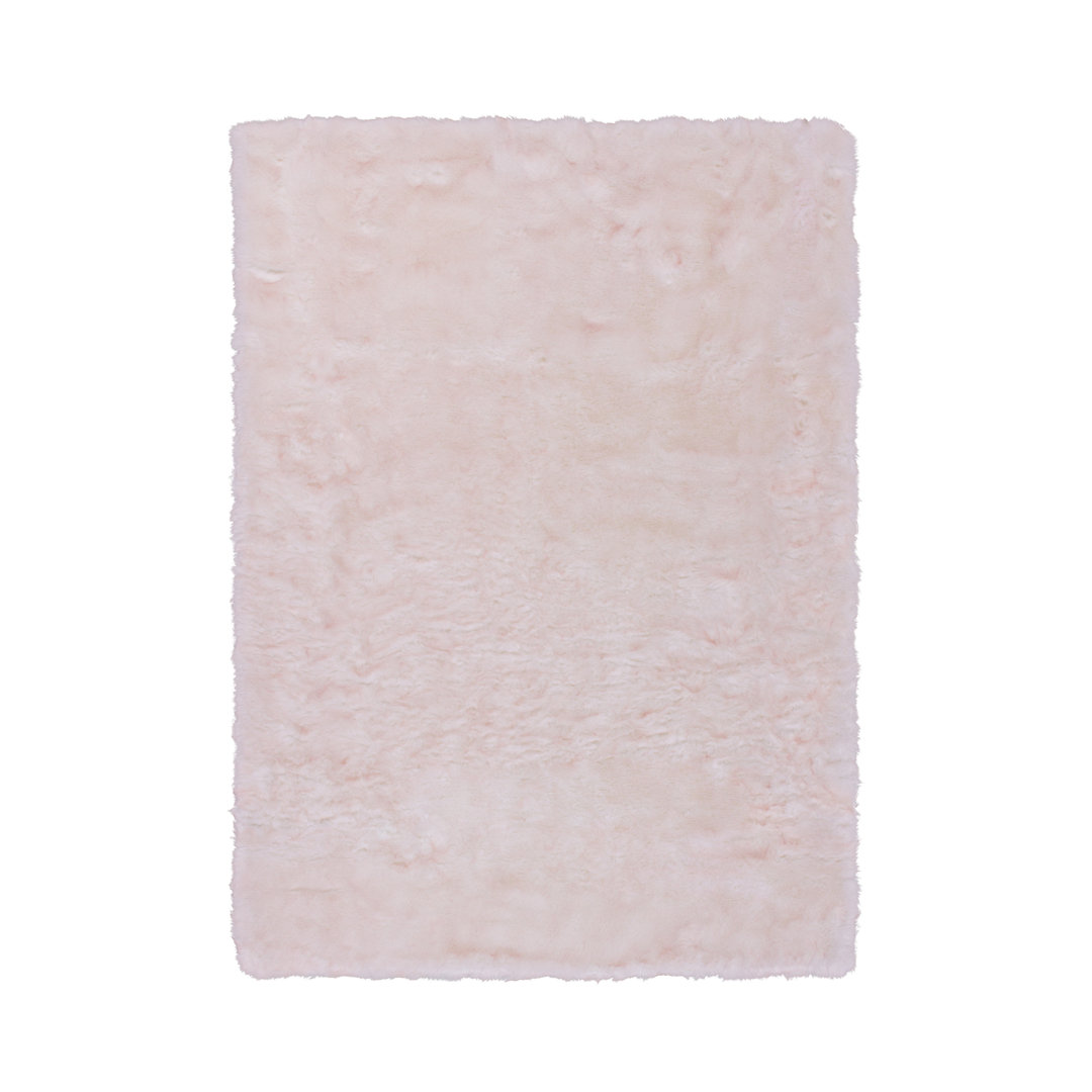 Hand Tufted Pink Rug