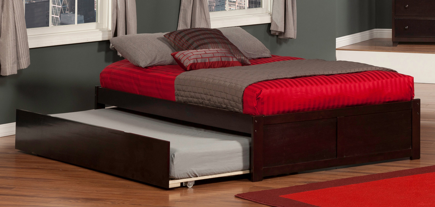 Viv Rae Greyson Platform Bed With Trundle Reviews Wayfair - Defaultname viv rae greyson platform bed with trundle reviews wayfair - defaultname