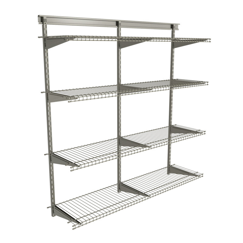 Closetmaid Shelftrack 48 H X 48 W Add On Unit Reviews Wayfair