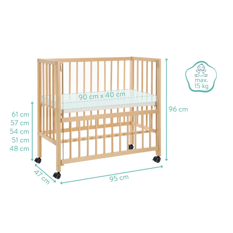 fillikid bedside crib