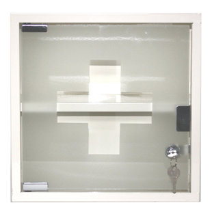 Lockable Medicine Cabinet Wayfair Co Uk Lockable 30 5cm X Surface Mount Flat Medicine Cabinet