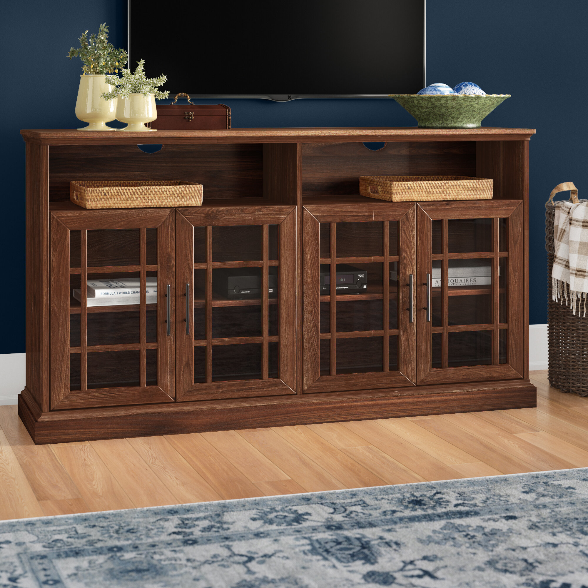 Three Posts Sunray Tv Stand For Tvs Up To 65 Reviews Wayfair