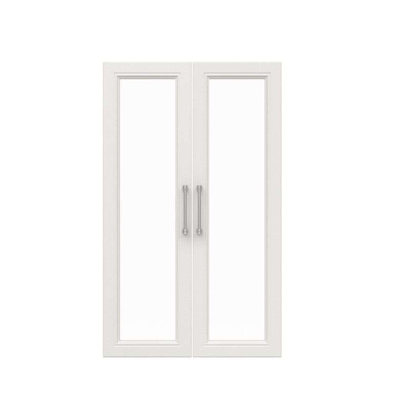 Closetmaid Modular Storage 21 02 W Glass Door Kit Reviews Wayfair