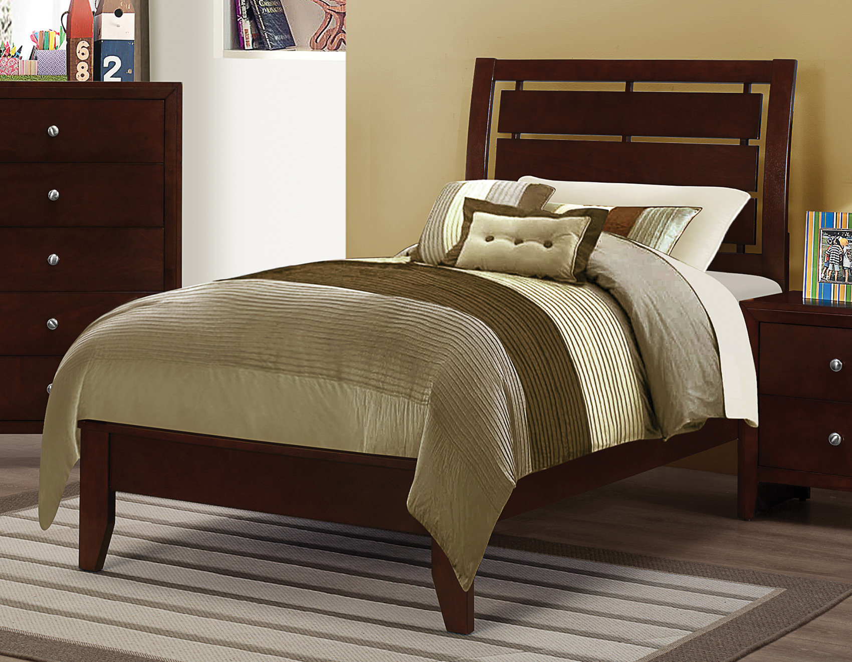 Winston Porter Braylon Sleigh Bed by Winston Porter & Reviews Wayfair