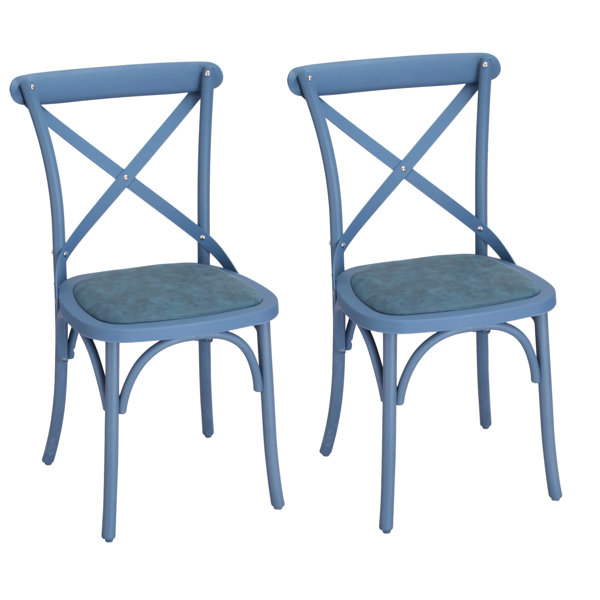 Adecotrading Eco Friendly Vintage Genuine Leather Upholstered Dining Adecotrading Eco Friendly Vintage Genuine Leather Upholstered Dining Chair Wayfair