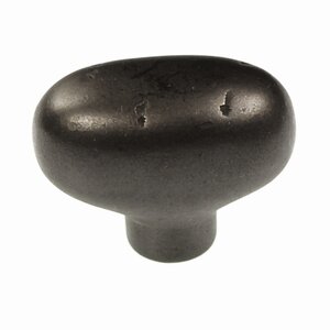 Carbonite Oval Knob