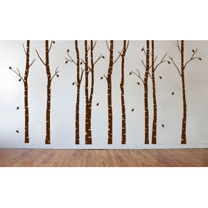 Birch Tree Forest Branches Wall Decal