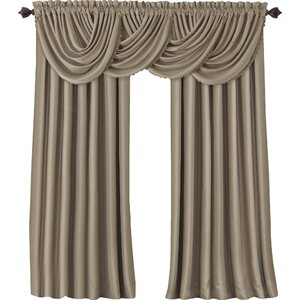 Ardmore Solid Blackout Rod Pocket Single Curtain Panel