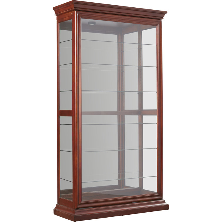 Braeden lighted curio cabinet Clearance