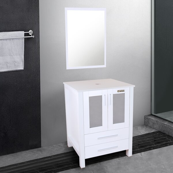 BEW 24" Single Bathroom Vanity Base Only | Wayfair