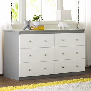 Wes 6 Drawer Double Dresser