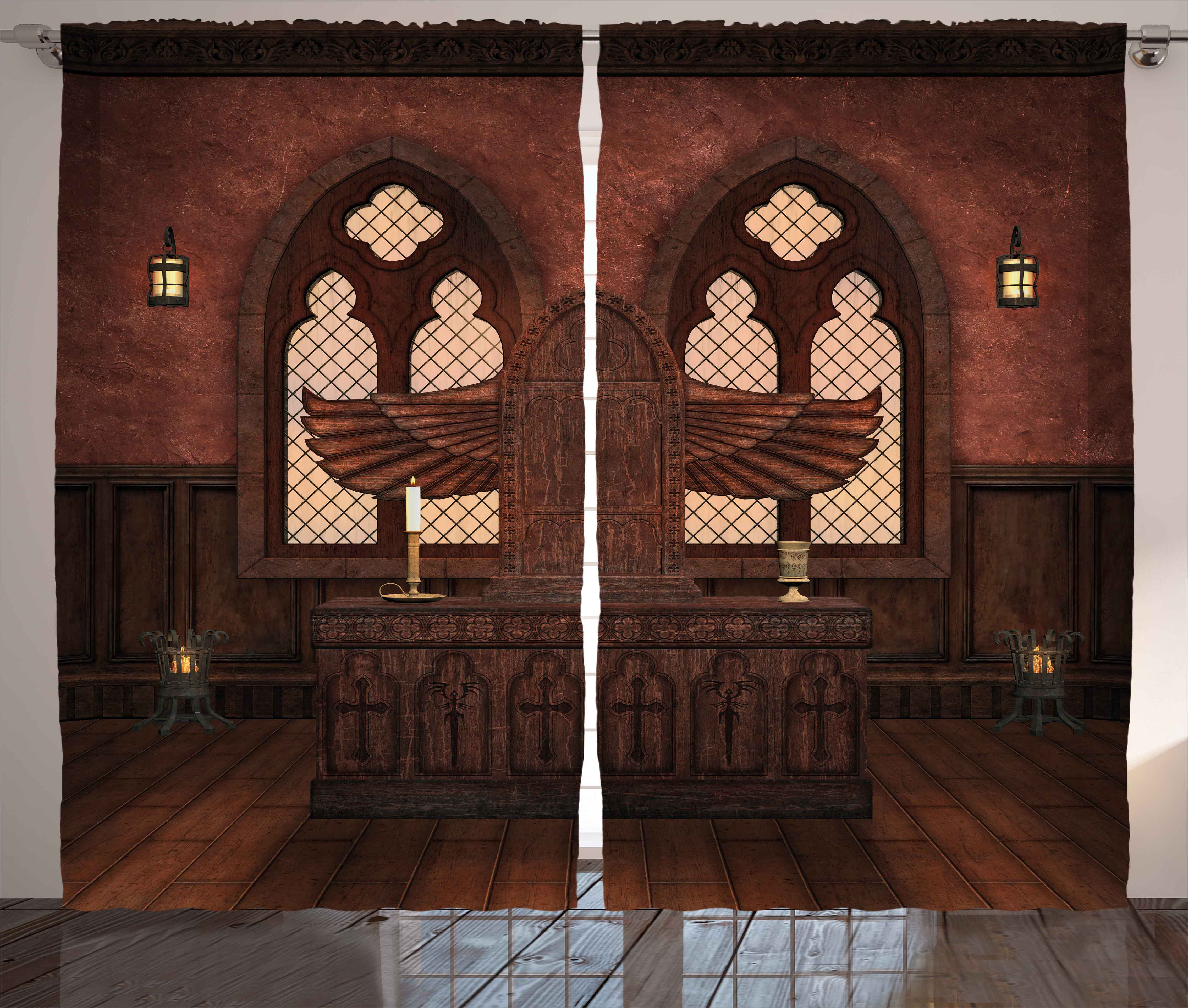 East Urban Home Gothic Medieval Altar In Church Religious