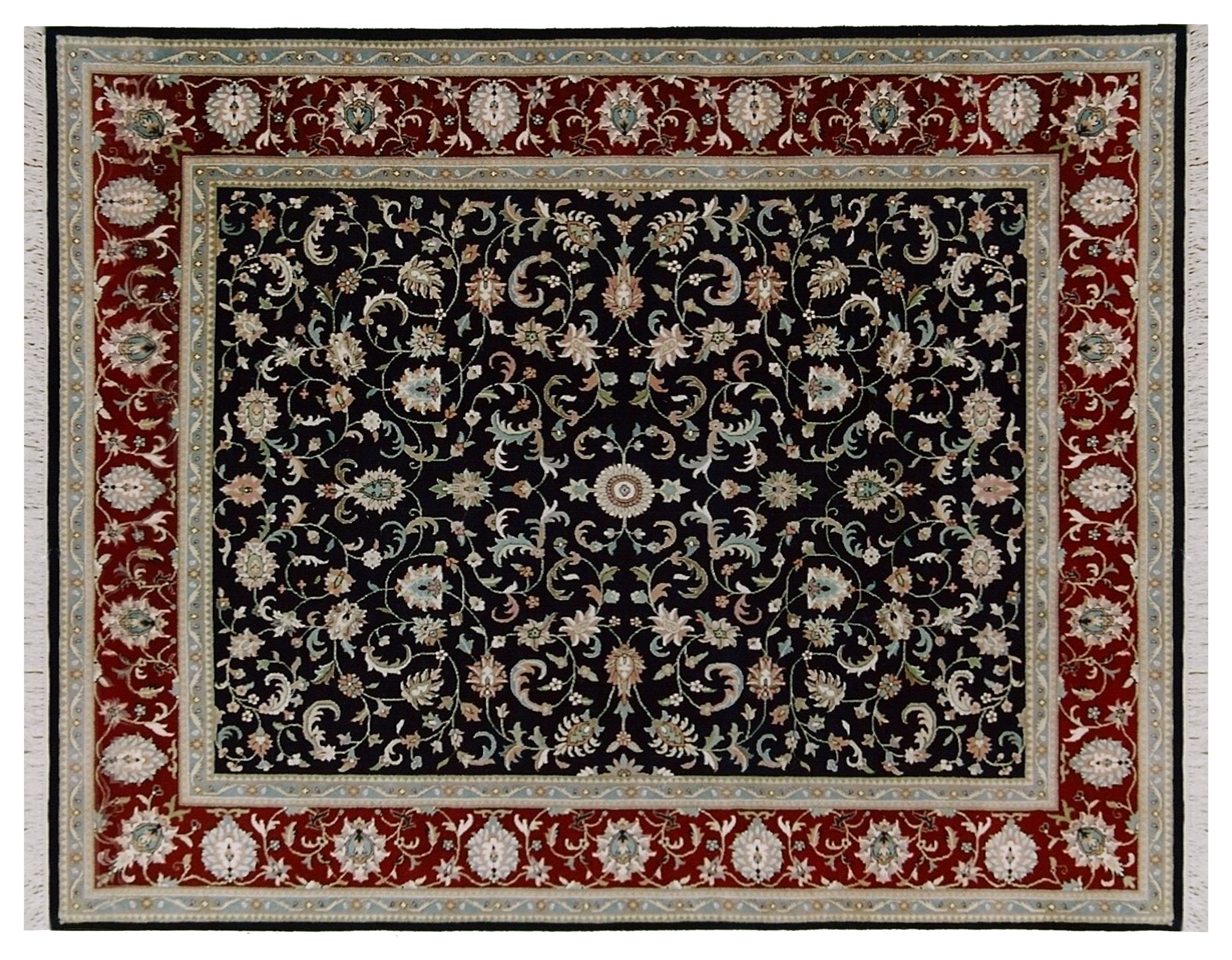 Astoria Grand One Of A Kind Nadine Hand Knotted Traditional Style Nadine Hand Knotted Traditional Style