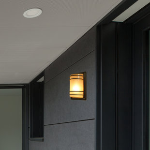 Best 1-Light LED Outdoor Bulkhead Light By Living District Outdoor Lighting 1-Light LED Outdoor Bulkhead Light By Living District Outdoor Lighting