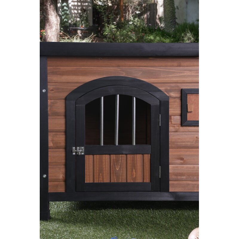 dog house with gate
