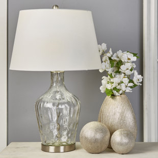 glass jar lamp base