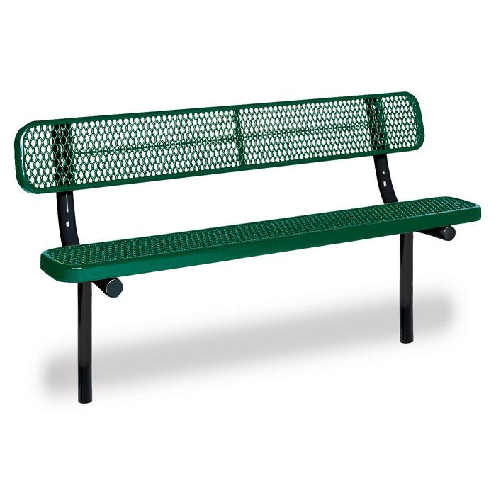 Anova Victory Steel Park Bench Wayfair Ca