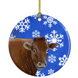 Cow Ornament Wayfair