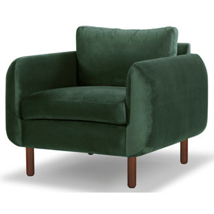 green armchair